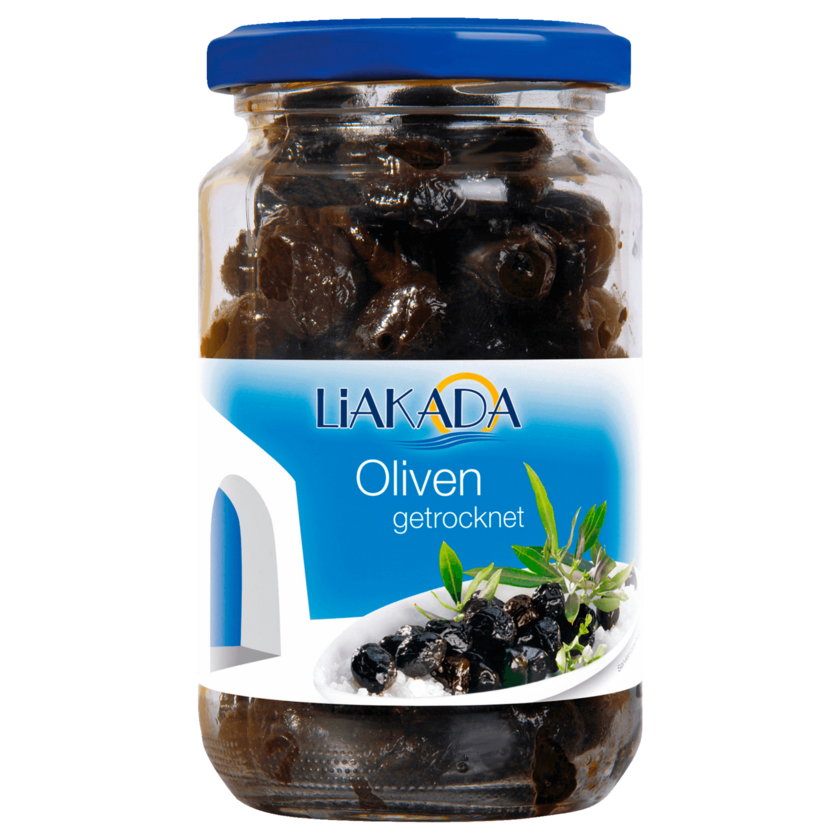 Liakada Manisa-Oliven schwarz getrocknet 230g